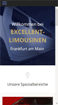 Mobile Screenshot of excellent-limousinen.de